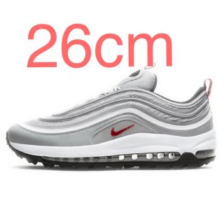 ナイキ(NIKE)のnike air max 97 golf silver bullet 26cm(スニーカー)