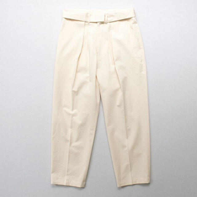 stein DOUBLE WAIST WIDE TROUSERS・-minus