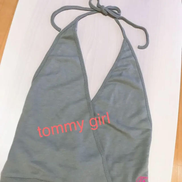 tommy girl(トミーガール)のtommy girl❤︎グレーキャミベスト 新品 レディースのトップス(キャミソール)の商品写真