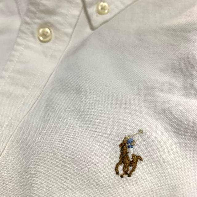 POLO RALPH LAUREN(ポロラルフローレン)のポロ ラルフローレン ボタンダウンシャツ /120 キッズ/ベビー/マタニティのキッズ服男の子用(90cm~)(ブラウス)の商品写真