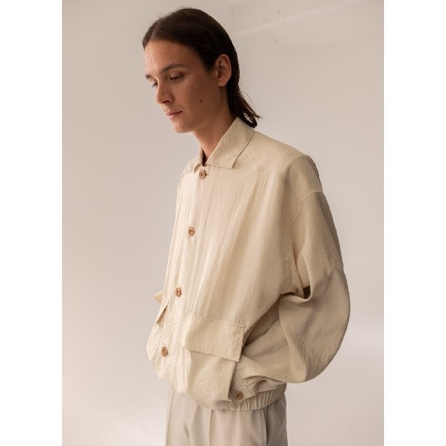 LEMAIRE(ルメール)のLEMAIRE 19ss Silk Poplin Blouson 46 メンズのジャケット/アウター(ブルゾン)の商品写真