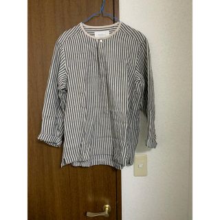 ネストローブ(nest Robe)のロンドンストライププルオーバーシャツ(シャツ)