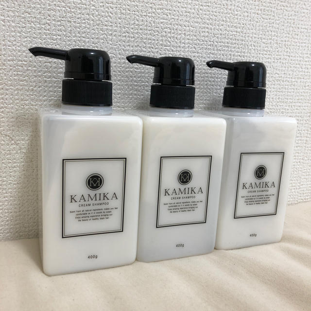 カミカシャンプー　KAMIKA 3本セットコスメ/美容