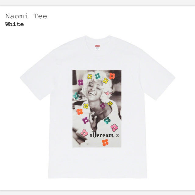 Supreme(シュプリーム)のnaomi tee M メンズのトップス(Tシャツ/カットソー(半袖/袖なし))の商品写真