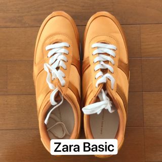 ザラ(ZARA)の（値下げ）（未使用）Zara Basic ザラ スニーカー 靴 38 39 40(スニーカー)