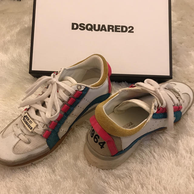DSQUARED2 - DSQUARED2 スニーカー 35 ディースクエアードの通販 by
