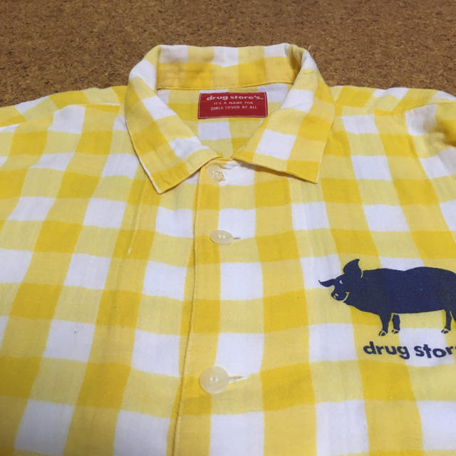 drug store's(ドラッグストアーズ)のdrugstore's シャツ　ガーゼ素材 メンズのトップス(シャツ)の商品写真