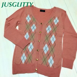 ジャスグリッティー(JUSGLITTY)の2月末処分！ジャスグリッティーのカーデ(カーディガン)