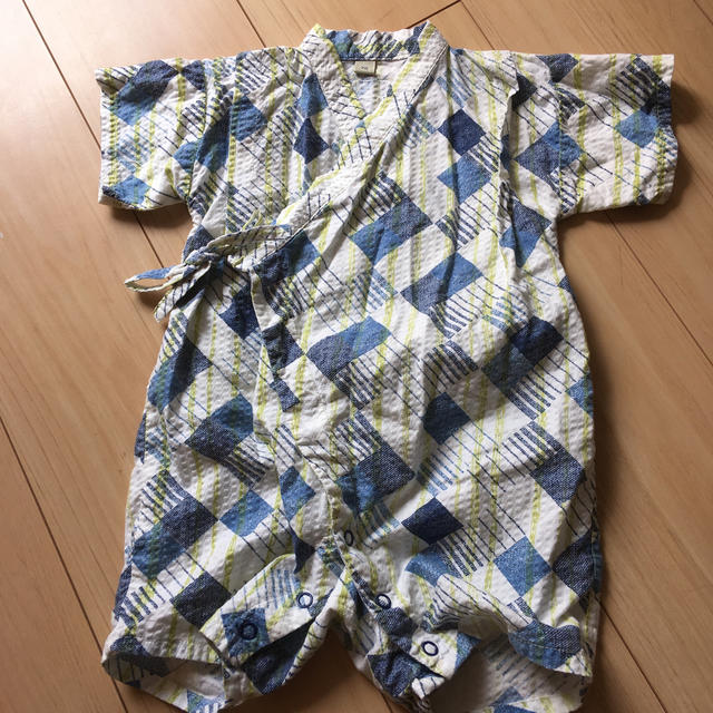 MARKEY'S(マーキーズ)のオーシャン＆グラウンド　浴衣ロンパース  70 キッズ/ベビー/マタニティのベビー服(~85cm)(甚平/浴衣)の商品写真