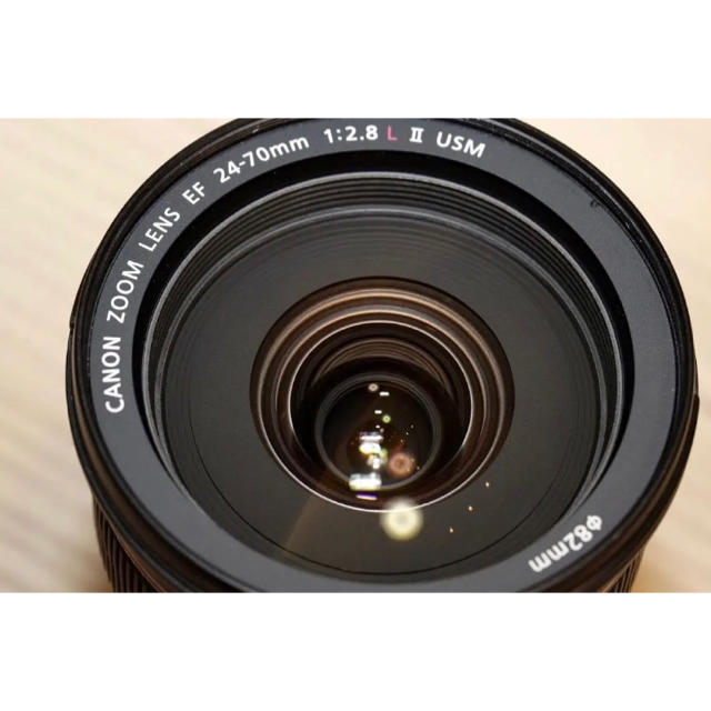 Canon - Canon EF24-70mm F2.8L II USMの通販 by たま's shop｜キヤノンならラクマ 好評安い