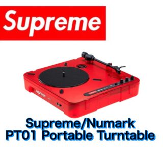 シュプリーム(Supreme)のsupreme numark pt01 portable turntable(ターンテーブル)