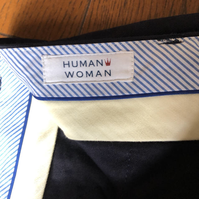 HUMAN WOMAN(ヒューマンウーマン)の新品　未使用　ヒューマンウーマン　パンツ　M レディースのパンツ(カジュアルパンツ)の商品写真