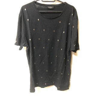 ザラ(ZARA)のZARAスカルTシャツ ドクロ贅沢使用 どくろ ティーシャツ ザラ 髑髏 大きい(Tシャツ/カットソー(半袖/袖なし))