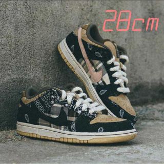 ナイキ(NIKE)のNIKE SB DUNK LOW TRAVIS SCOTT 28cm(スニーカー)