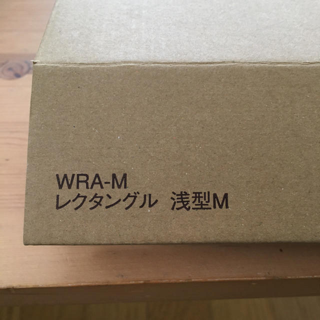 野田琺瑯(ノダホーロー)の新品未使用品 野田琺瑯 レクタングル 浅型M インテリア/住まい/日用品の日用品/生活雑貨/旅行(日用品/生活雑貨)の商品写真