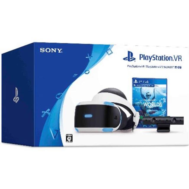 PlayStation VR(プレイステーションヴィーアール)の【新品】PlayStation VR WORLDS 同梱版 CUHJ-16006 エンタメ/ホビーのゲームソフト/ゲーム機本体(家庭用ゲーム機本体)の商品写真