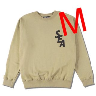 ロンハーマン(Ron Herman)のWIND AND SEA S-E-A SWEAT SHIRT M ベージュ(スウェット)