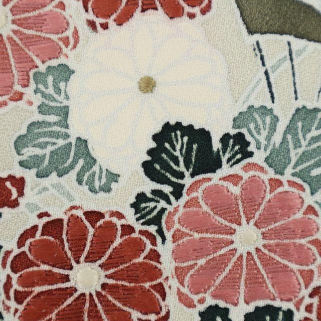 付け下げ*袷着物 上品*刺繍 冊子模様 ピンクグレー 2SM2の通販 付け下げ*袷着物 上品*刺繍 冊子模様 ピンクグレー 2SM2の通販