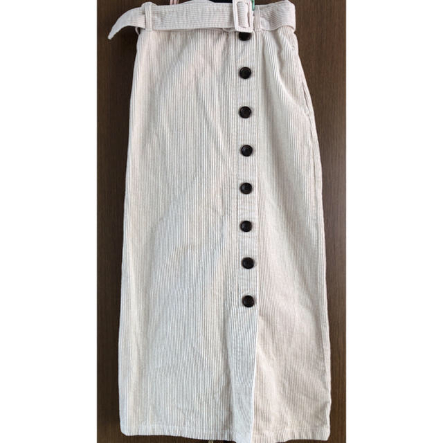EMSEXCITE(エムズエキサイト)の8コール前釦ロングスカート レディースのスカート(ロングスカート)の商品写真