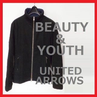 ビューティアンドユースユナイテッドアローズ(BEAUTY&YOUTH UNITED ARROWS)の【ビューティアンドユース 】リバーシブルブルゾン ブラックL 日本製(ブルゾン)