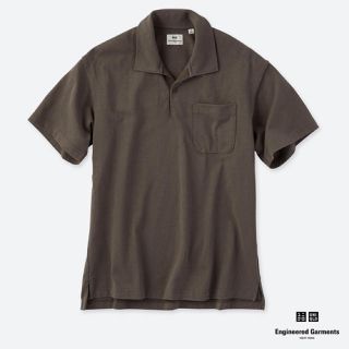 エンジニアードガーメンツ(Engineered Garments)のユニクロ エンジニアードガーメンツ ポロシャツ S オリーブ(Tシャツ/カットソー(半袖/袖なし))