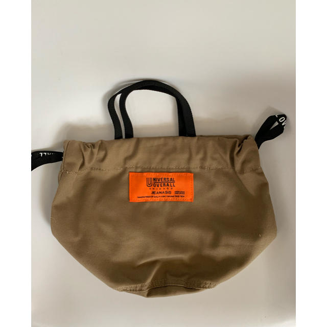 JEANASIS(ジーナシス)のJEANASIS×universal overall 巾着バッグ レディースのバッグ(ハンドバッグ)の商品写真
