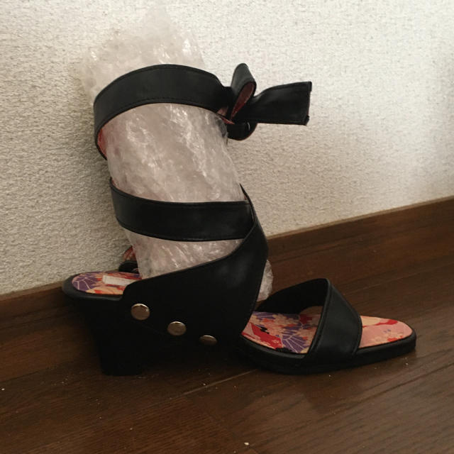 h.naoto(エイチナオト)の新品未使用　gouk 2Wayブーツサンダル レディースの靴/シューズ(サンダル)の商品写真