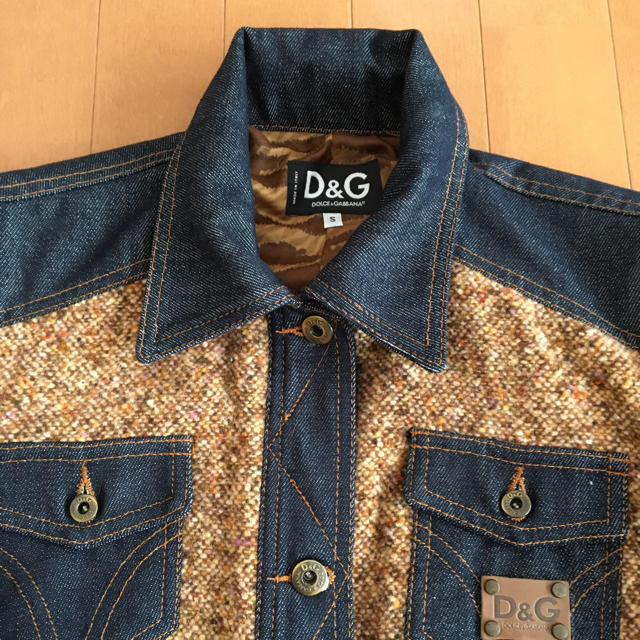 DOLCE&GABBANA(ドルチェアンドガッバーナ)のD &G ツイードロングコート レディースのジャケット/アウター(ロングコート)の商品写真