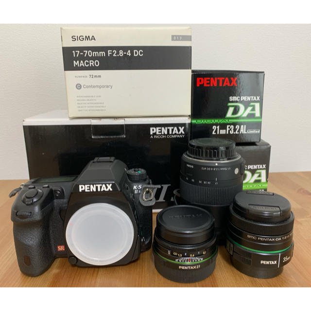 PENTAX K-5Ⅱs レンズ付き DA21mm Limitedスマホ/家電/カメラ
