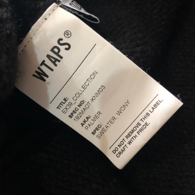 W)taps(ダブルタップス)のLサイズWTAPS 19/AW PALMER / SWEATER. WONY  メンズのトップス(ニット/セーター)の商品写真