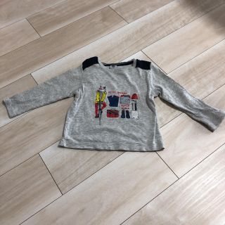 プチバトー(PETIT BATEAU)のトレーナー ロンT プチバトー 長袖Tシャツ(シャツ/カットソー)