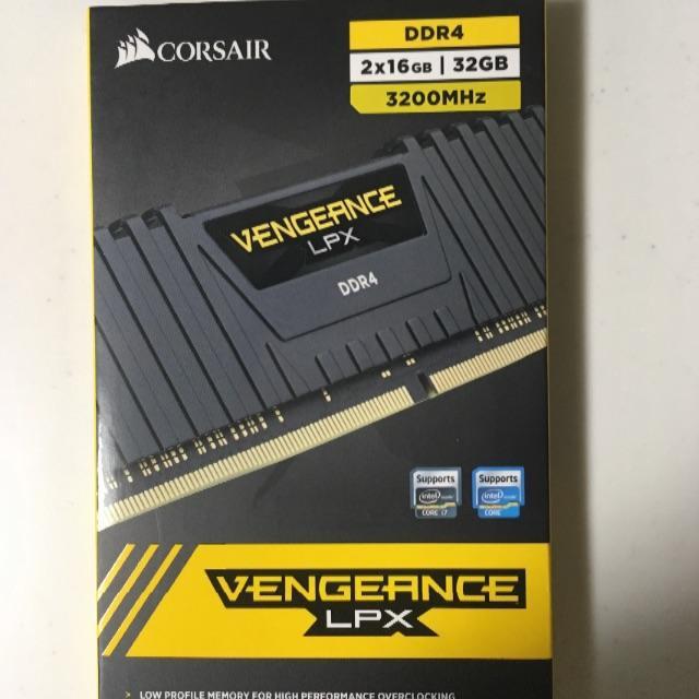 CORSAIR DDR4 16GB×2枚キット 3200MHz