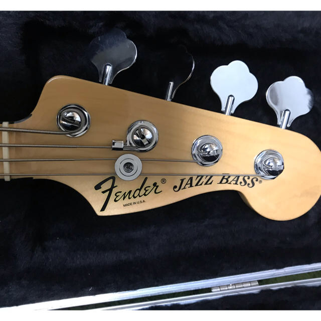 【最終価格・ビンテージ・良木材使用】Fender ジャズベース　ハードケース付き