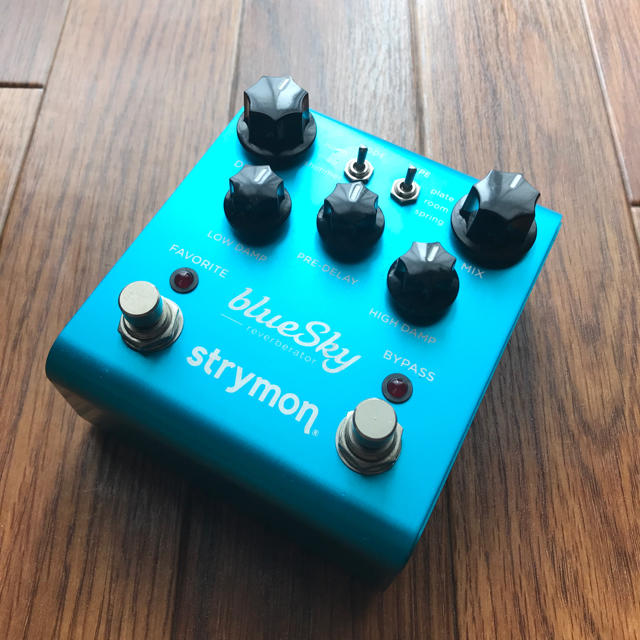 【送料無料】STRYMON blueSky ギター エフェクター リバーブ