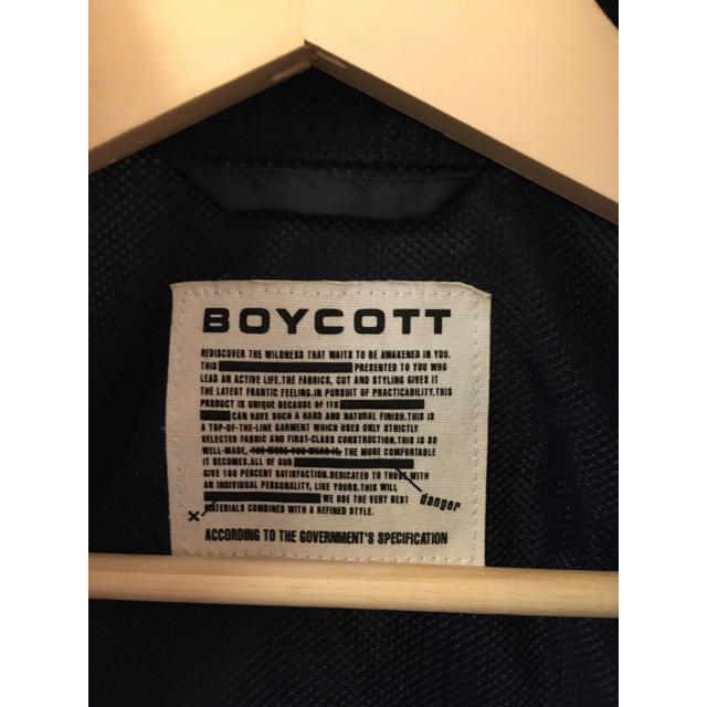 BOYCOTT(ボイコット)のBOYCOTT  ナイロンジャケット メンズのジャケット/アウター(その他)の商品写真