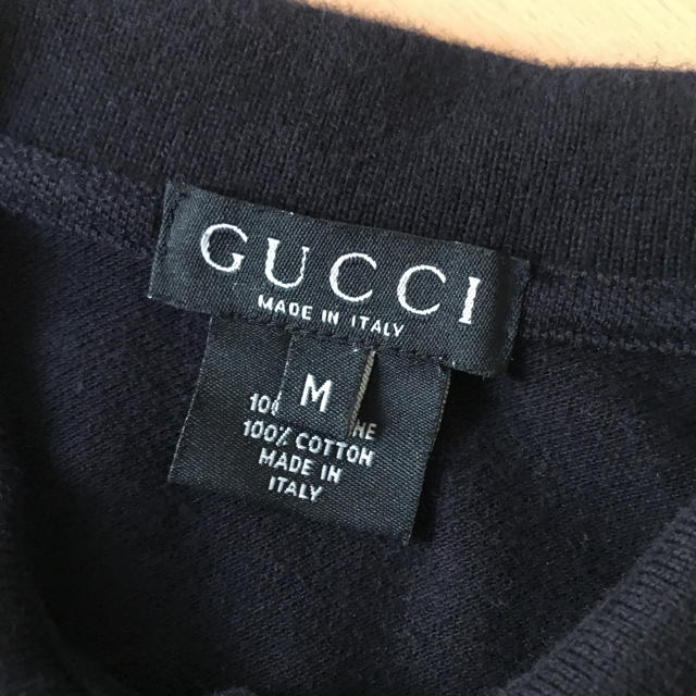 購入定価約6万円】完売モデル GUCCI グッチ メンズ ポロシャツ M 購入定価約6万円】完売モデル GUCCI グッチ メンズ ポロシャツ M