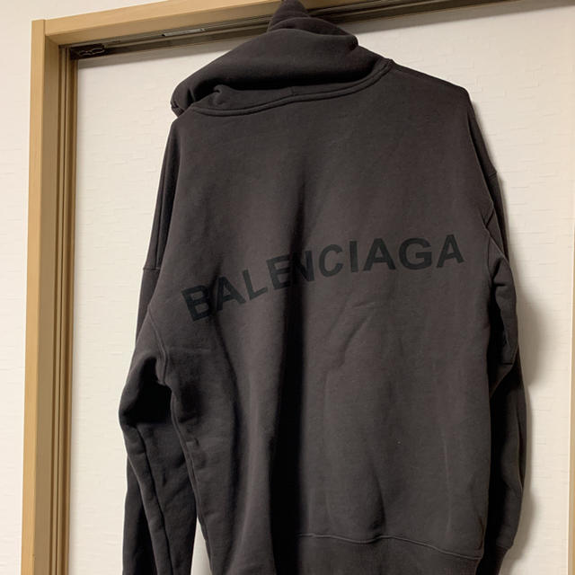 メンズBALENCIAGA 2017AW ロゴフーディー