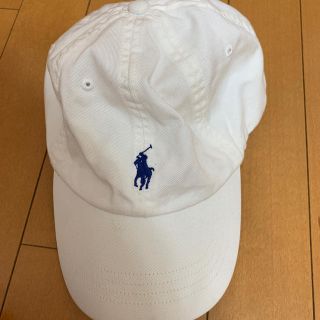 ポロラルフローレン(POLO RALPH LAUREN)のPOLO キャップ 白(キャップ)