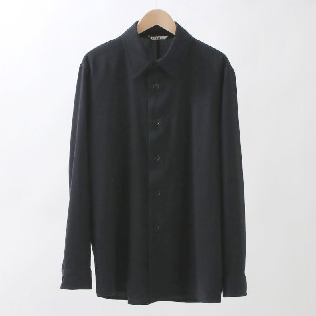 【20ss】HARD TWIST WOOL DOBBY SHIRTS