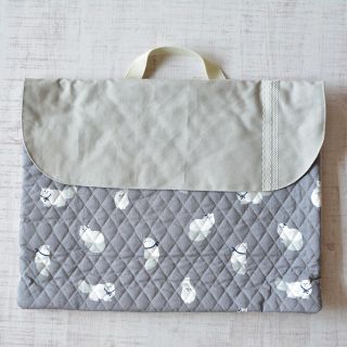 防災頭巾カバー＊入学グッズ handmade(バッグ/レッスンバッグ)