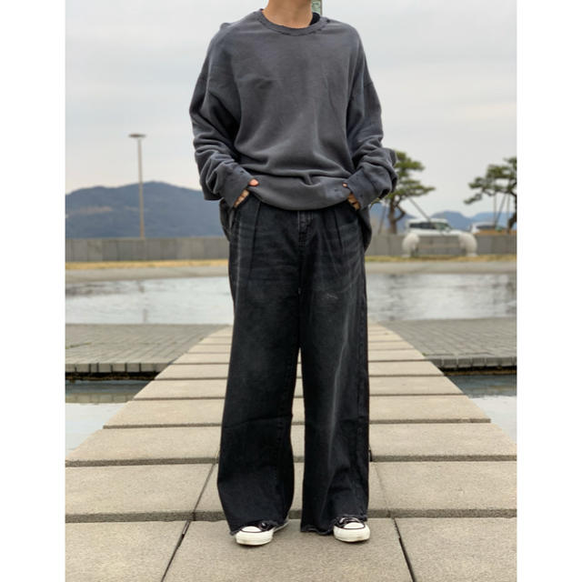定番 デニム ワイドパンツ ジョンローレンスサリバン tdh-latinoamerica.de