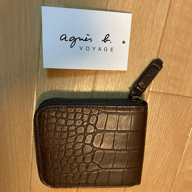 agnes b.(アニエスベー)のアニエスベー　折りたたみ財布　小銭入れ無し メンズのファッション小物(折り財布)の商品写真