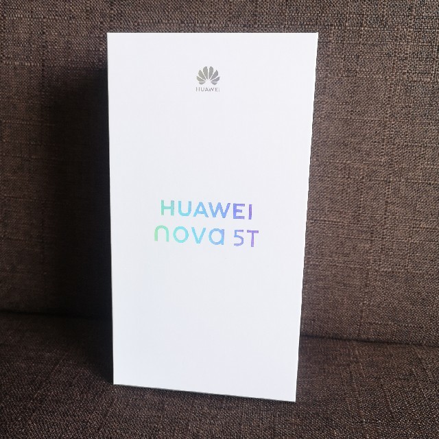 HUAWEI nova 5t YAL-L21 パープル simフリー 8GBスマートフォン本体