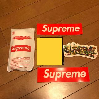 シュプリーム(Supreme)のSUPREME 20SS 非売品 レインポンチョ+ステッカー(ノベルティグッズ)