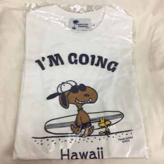 XS 希少 新品 ハワイ限定 日焼けスヌーピー Tシャツマキさんデザイン(Tシャツ/カットソー(半袖/袖なし))