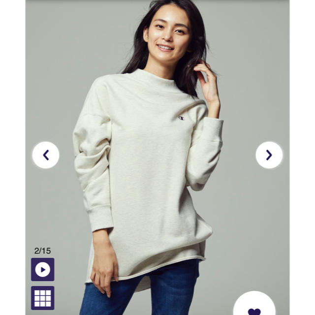 Champion(チャンピオン)のchampion ハイネックプルオーバー レディースのトップス(トレーナー/スウェット)の商品写真