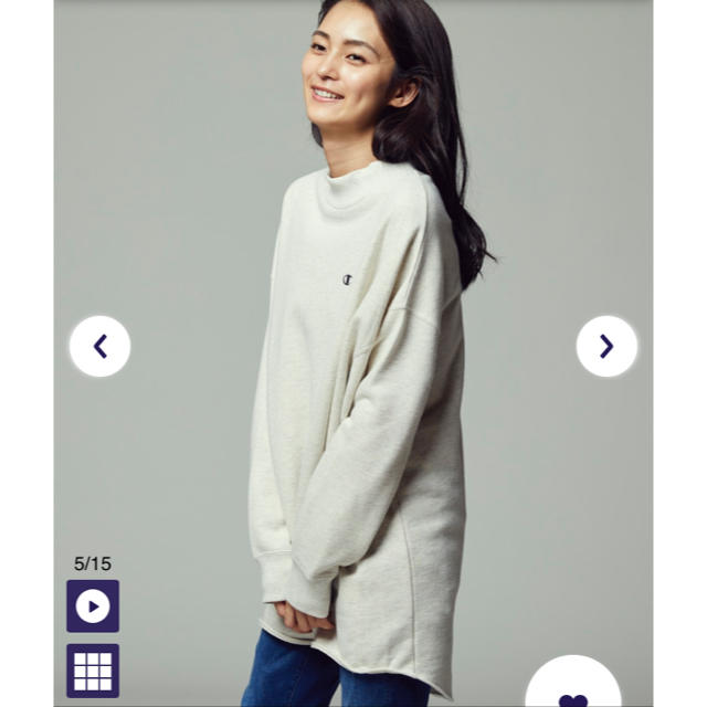 Champion(チャンピオン)のchampion ハイネックプルオーバー レディースのトップス(トレーナー/スウェット)の商品写真