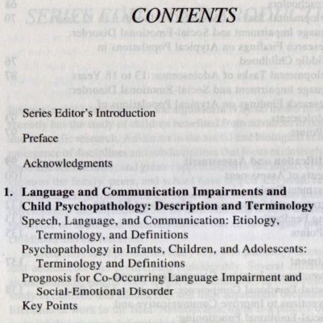 Language Impairment ＆ Psychopathology 値下 エンタメ/ホビーの本(洋書)の商品写真