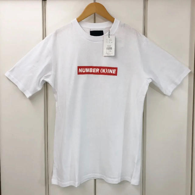 NUMBER (N)INE(ナンバーナイン)の新品！NUMBER (N)INE ボックス ロゴ Tシャツ(XL) メンズのトップス(Tシャツ/カットソー(半袖/袖なし))の商品写真