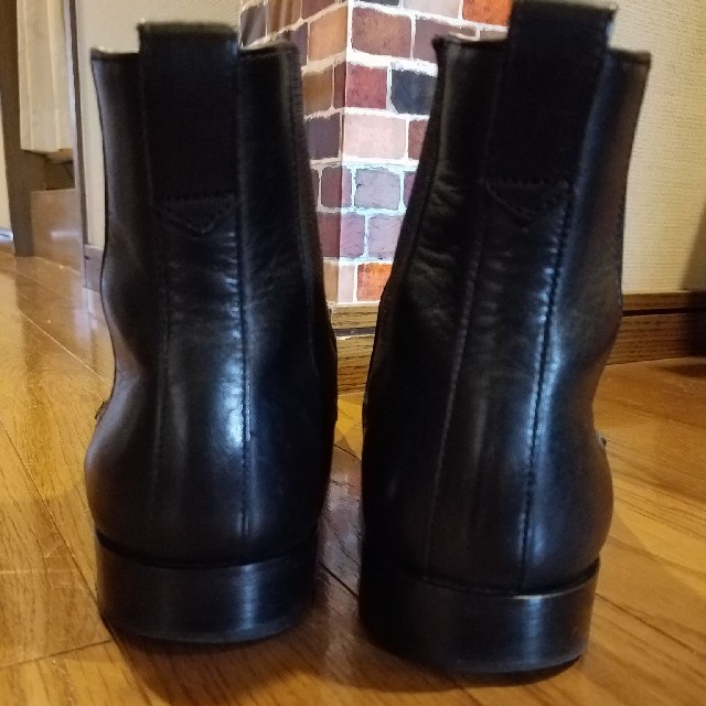 BURBERRY(バーバリー)のバーバリーブラックレーベル　サイドゴアブーツ26センチ メンズの靴/シューズ(ブーツ)の商品写真